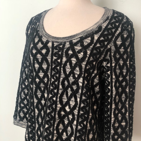 ANTHROPOLOGIE MOTH Sweaterstitched Tunic Dress - Picture 2 of 6